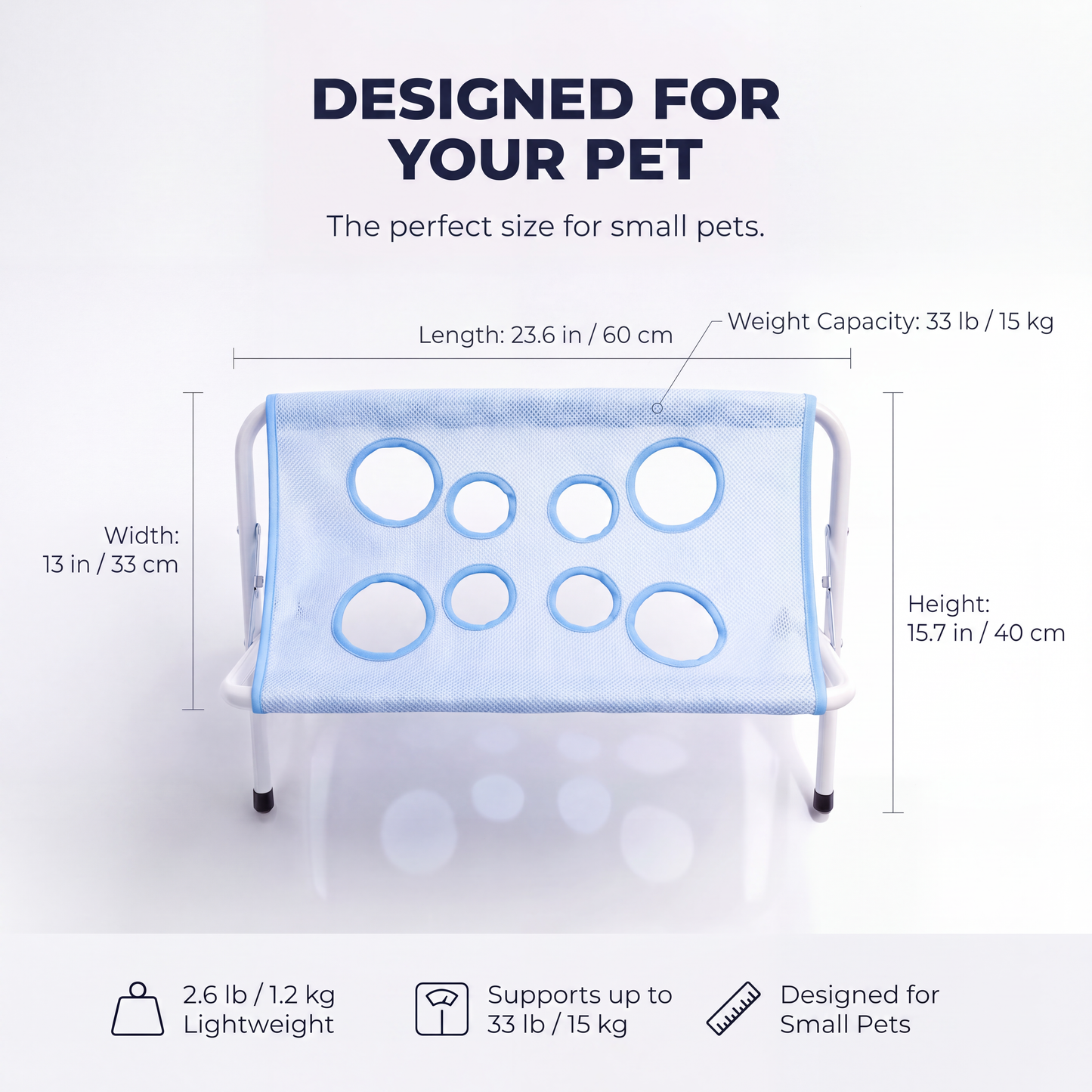 No-Escape Dog Bath Hammock